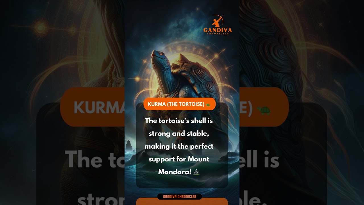 How Did Kurma Avatar Hold Up Mount Mandara? ⛰️🐢 | GANDIVA CHRONICLES