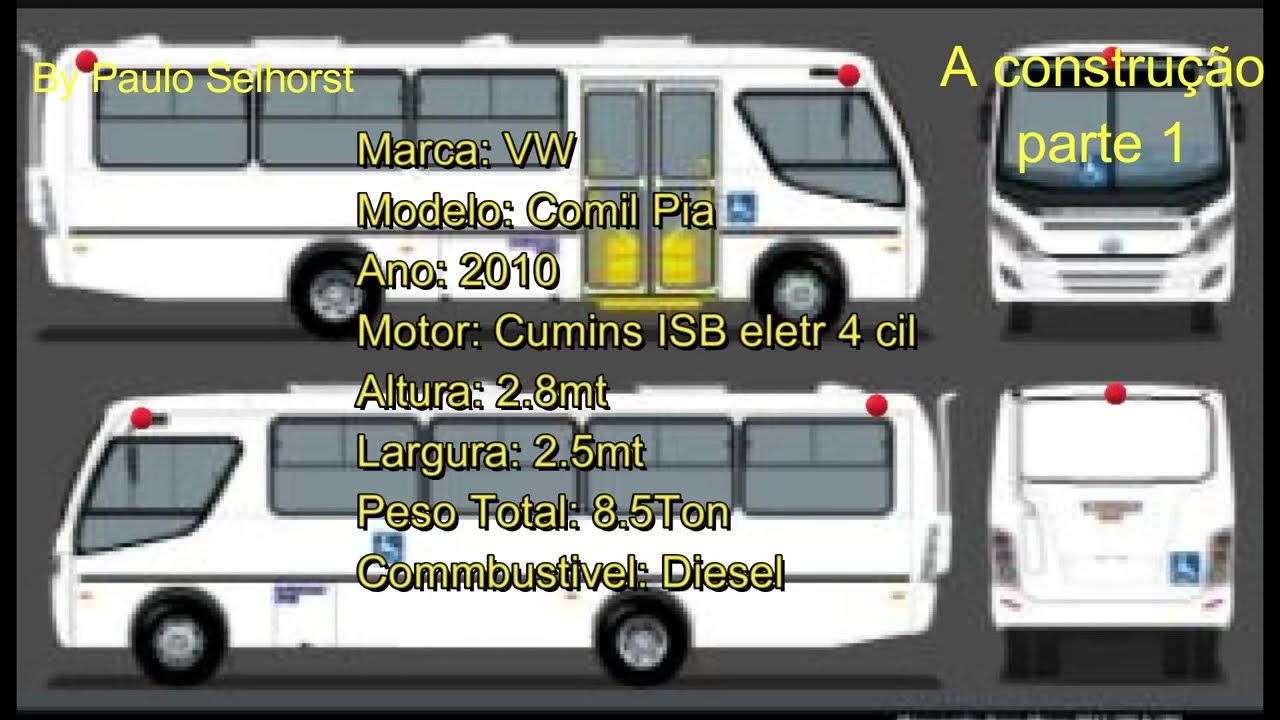 Passo a Passo, construção do motorhome (vídeo 1)