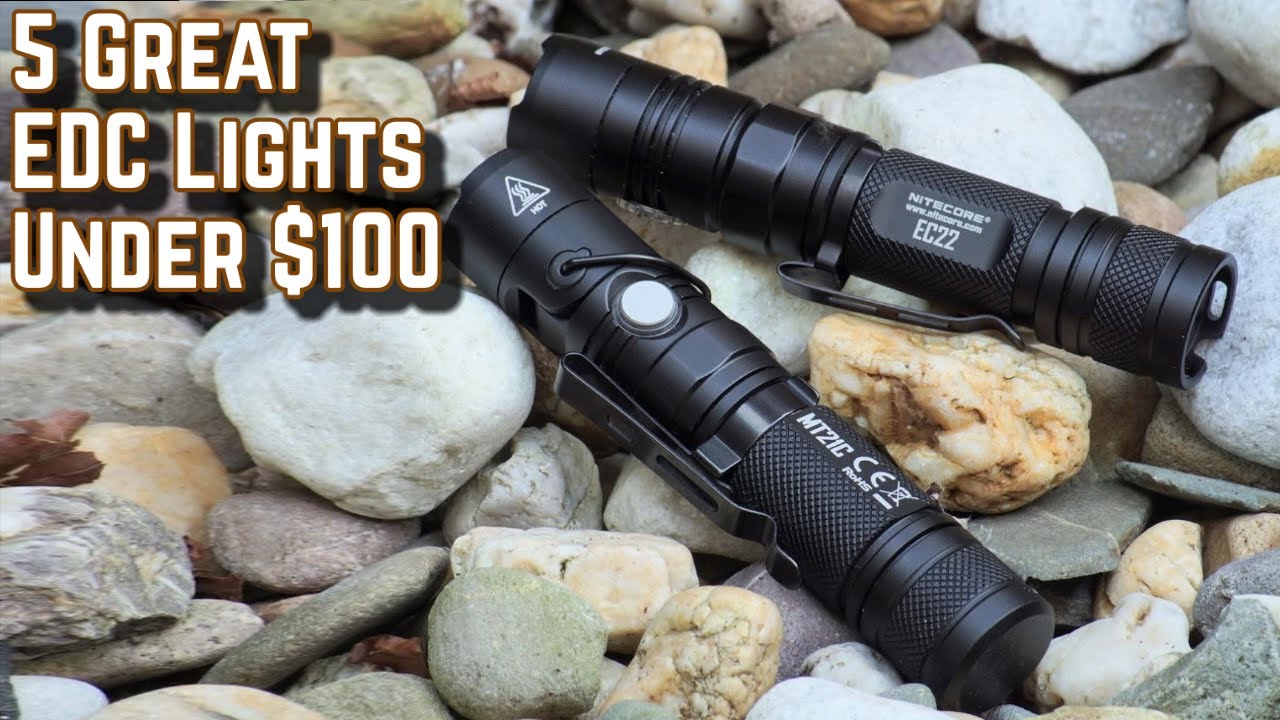 5 of Our Favorite EDC Flashlights Under $100
