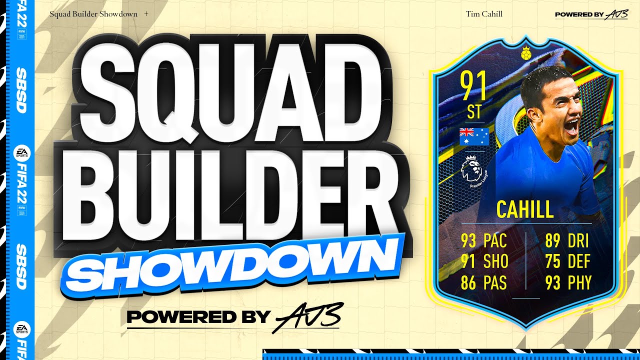 FIFA 22 Squad Builder Showdown!!! FUT HERO CAPTAIN TIM CAHILL!!!