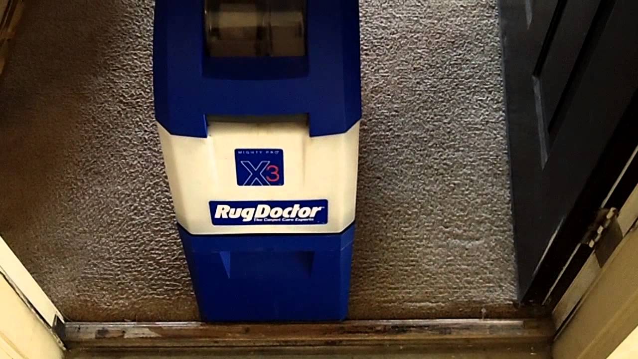 Rug Doctor X-3 Re-Cleans Apartment With Pet Feces Stains