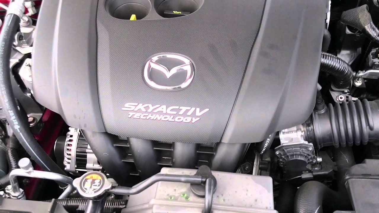 2015 Mazda 6 facelift 2.0 SkyActiv 165 hp ENGINE SOUND Revs