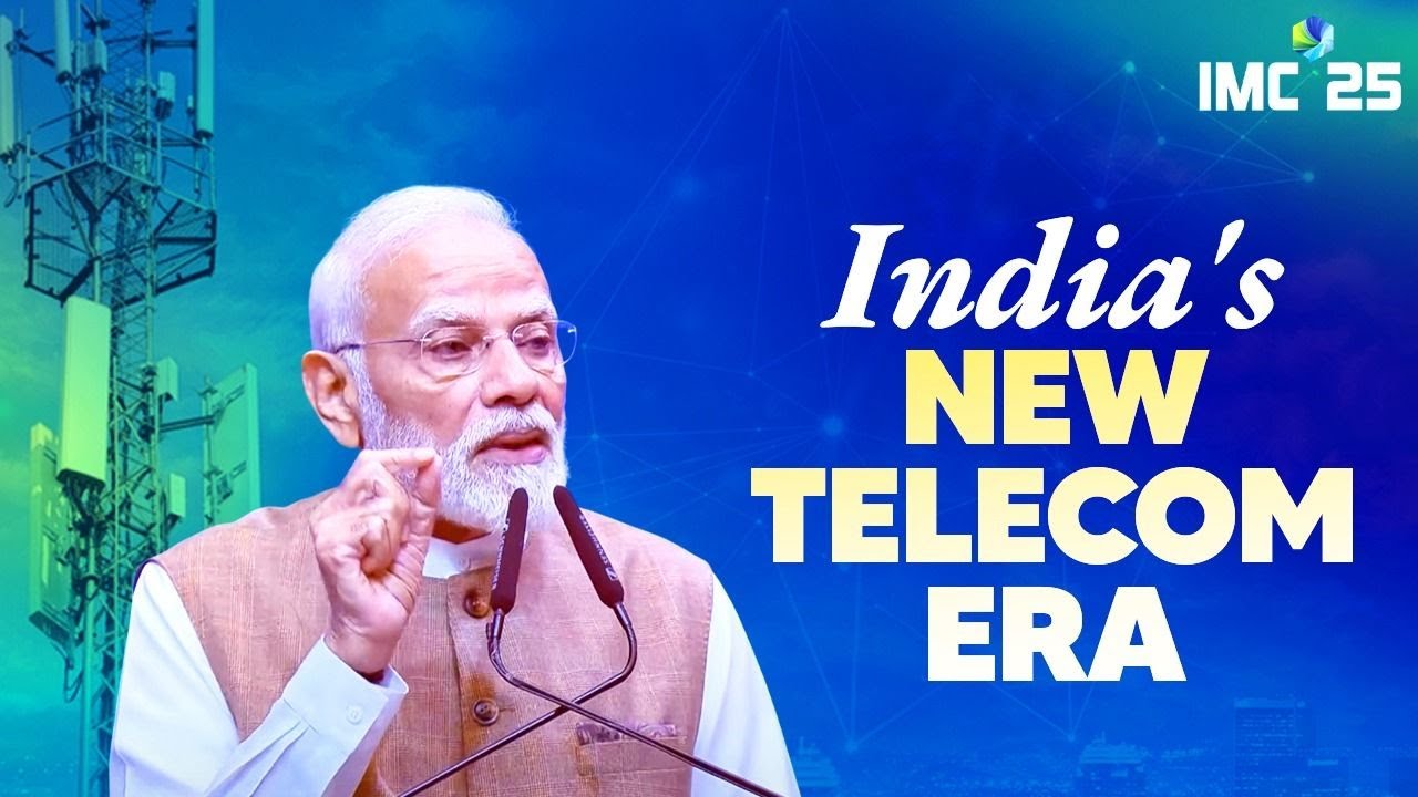 Telecom sector in India gets a 21st century upgrade - PM Modi explains