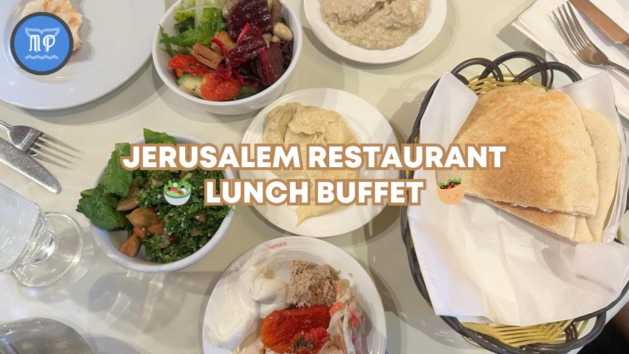 Lunch buffet at Jerusalem Restaurant (North York, Greater Toronto Area)