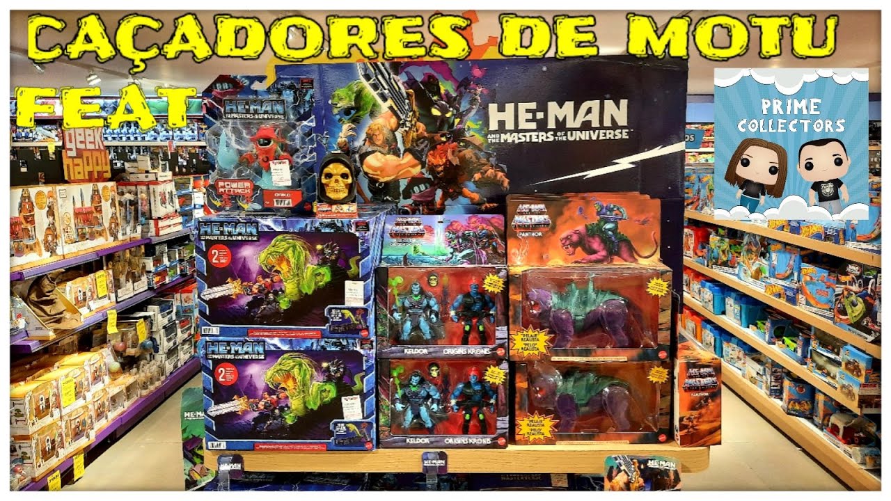 TOY HUNT - CAÇADORES DE MOTU #23 FEAT PRIME COLLECTORS - MOTU EM BELÉM E  PORTUGAL!