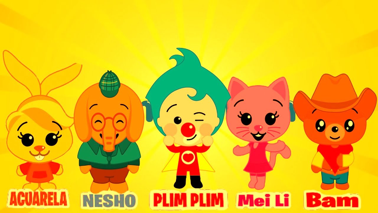 Plim Plim Characters Logo Intro Effects (Sponsored by Preview 2 Effects)