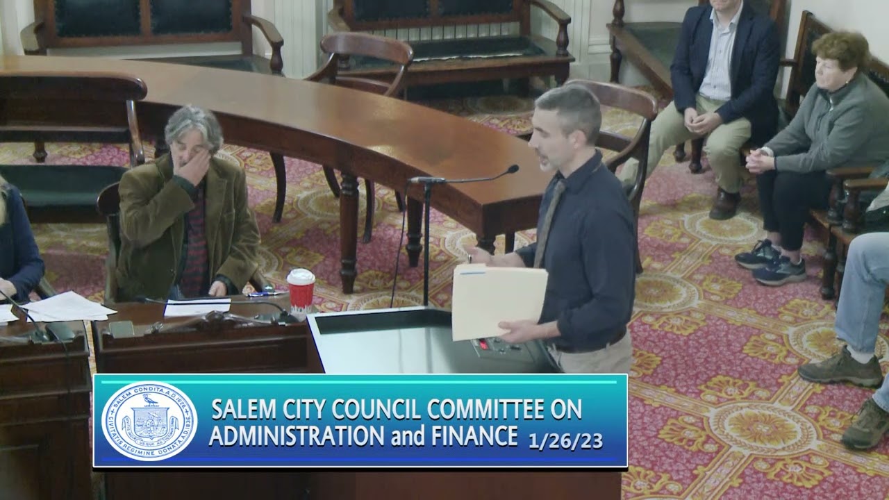 City Council Committee on Administration and Finance January 26th, 2023