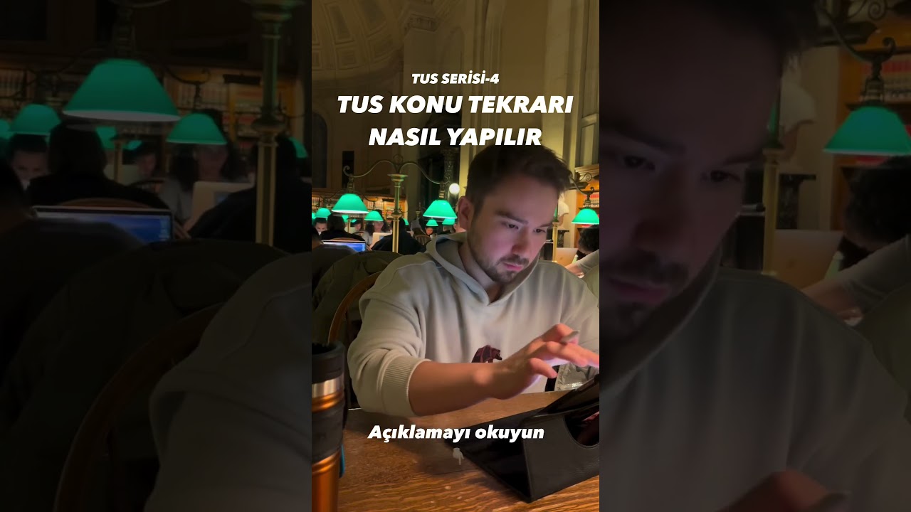 TUS'ta Konu Tekrarı Nasıl Yapılır