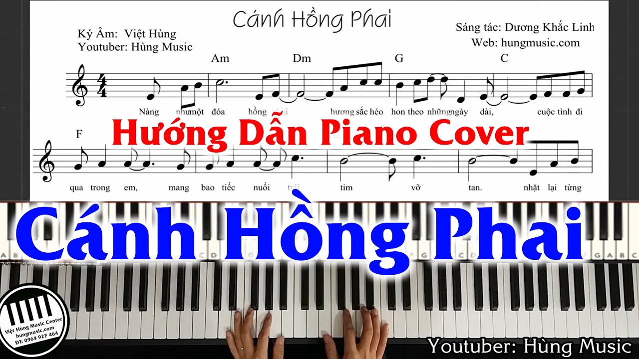 Hướng Dẫn Cánh Hồng Phai Piano - Hùng Music