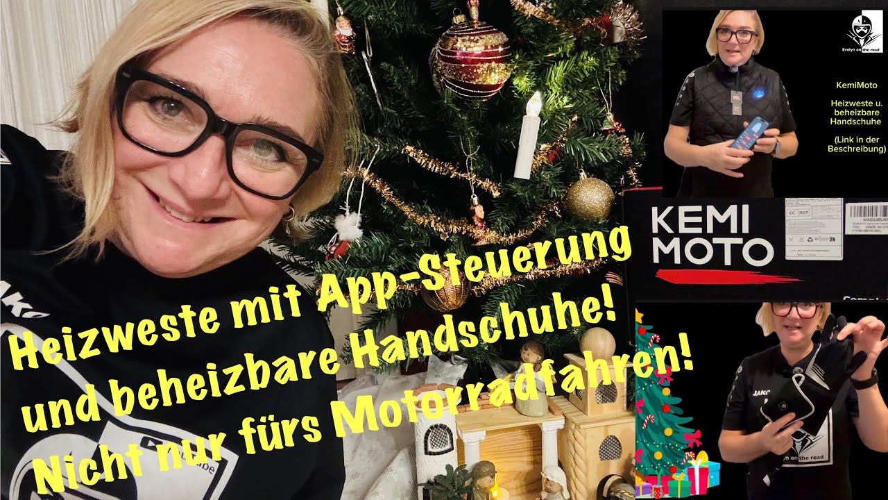 KemiMoto Heizweste u. beheizbare Handschuhe - nicht nur fürs Motorradfahren!