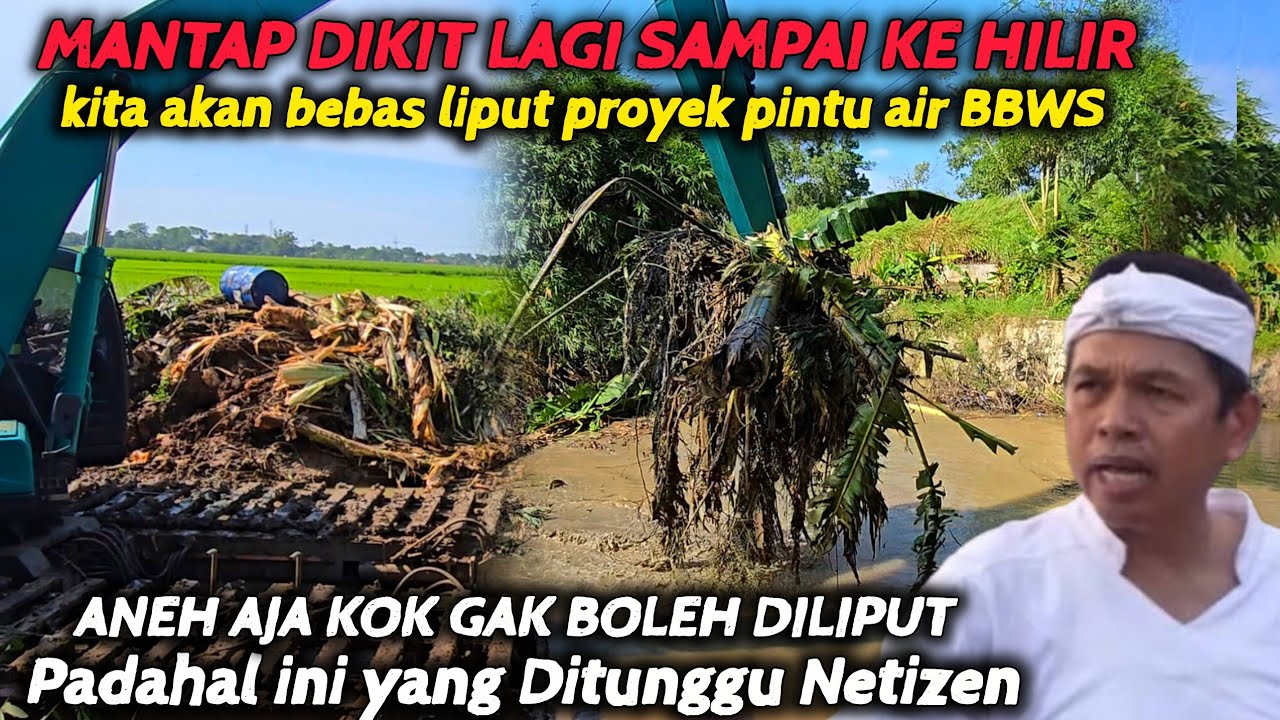MANTAP❗️KALI BIANG KEROK BANJIR KARAWANG TERUS DIKEBUT KERUKAN DIKIT LAGI SAMPAI KE PROYEK PINTU AIR
