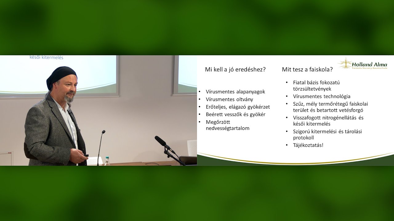 A jó eredés garanciája - az ültetvénytelepítés helyes gyakorlata