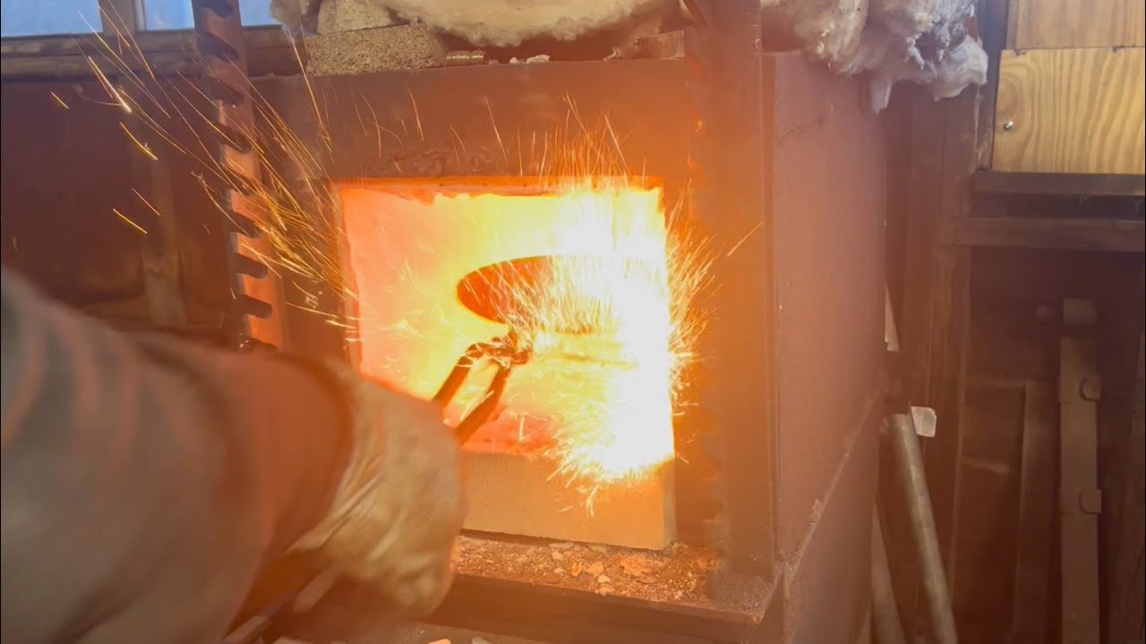Blacksmithing: More frying pan fun. 