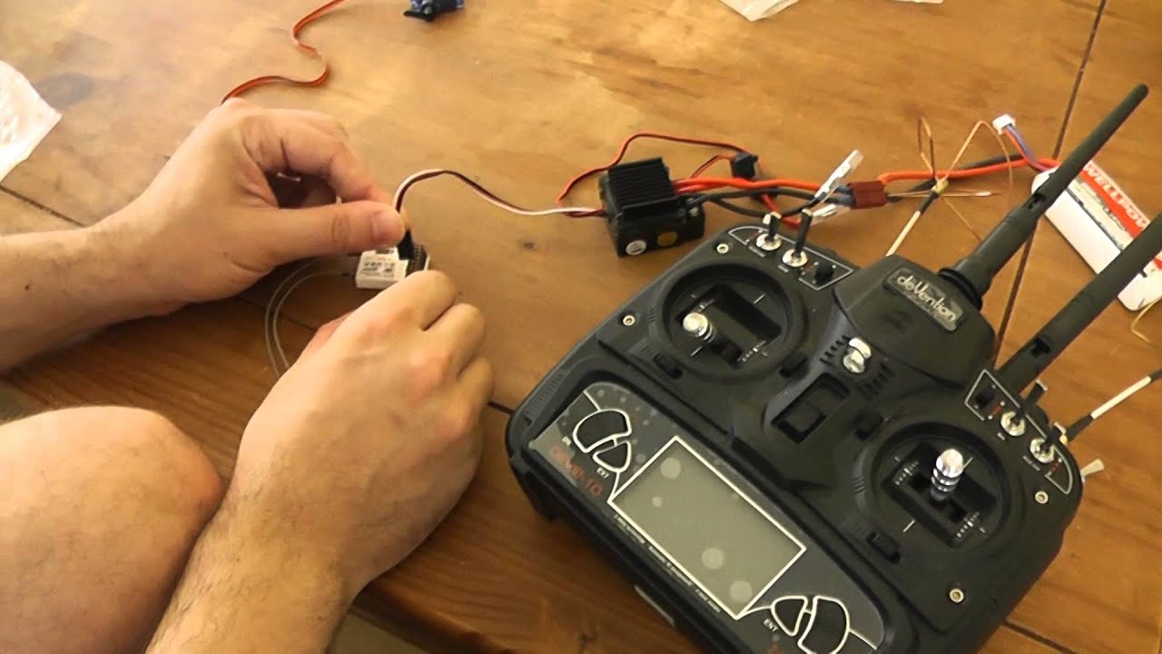 FrSky V8R7-II binding procedure with modded Devo