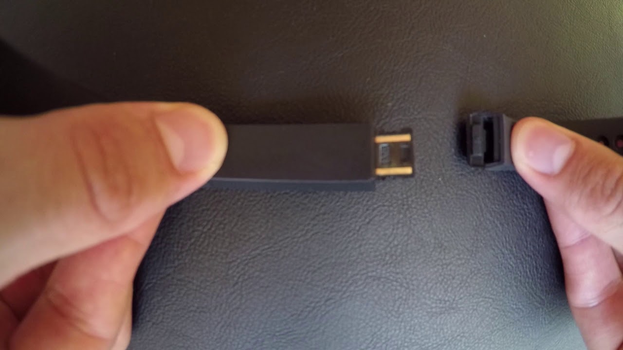 Méthode de chargement du bracelet connecté