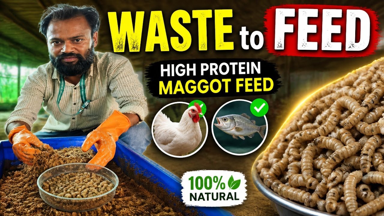 Black Soldier Fly Farming | Black Soldier Fly Larvae | Business Ideas |Circular Economy| Maggot Farm
