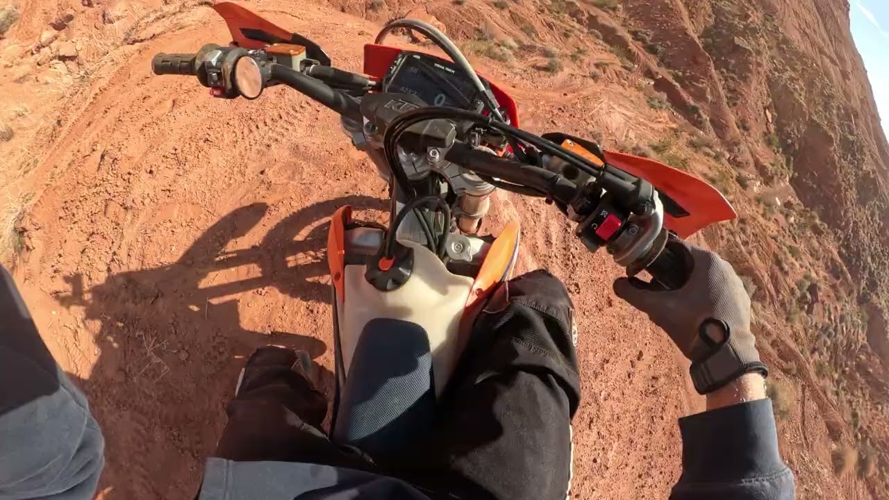 KTM 500 Part # 2 Out of Breath 62 years old Warner Valley Utah