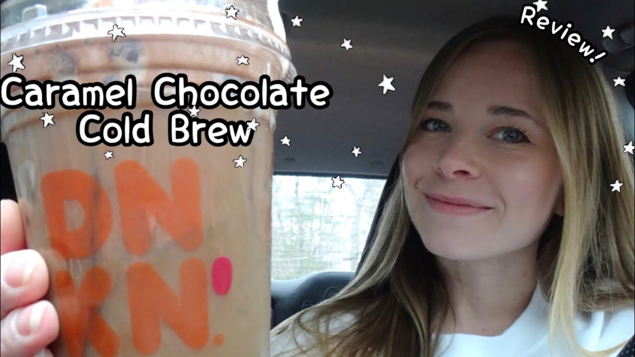New Dunkin&rsquo; Donuts Coffee: Caramel Chocolate Cold Brew with Chocolate Cold Foam Review