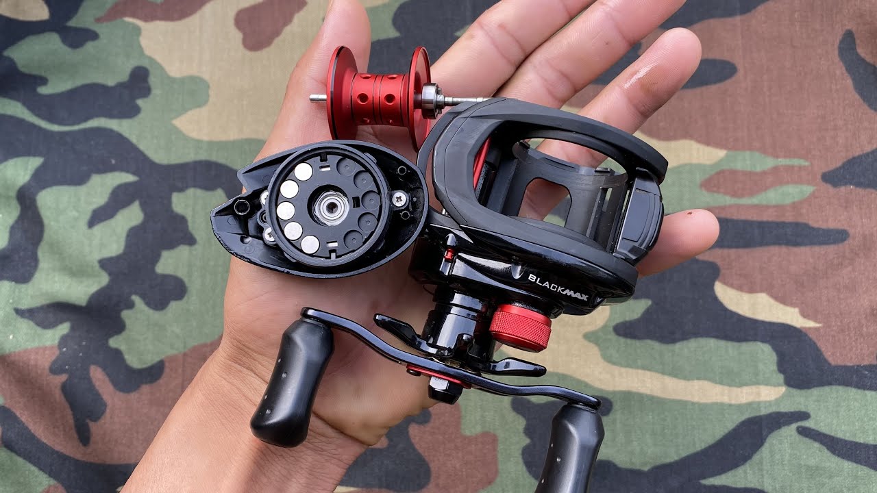 Cách vệ sinh và tra nhớt cho máy ngang câu lure Abu Garcia max 4.