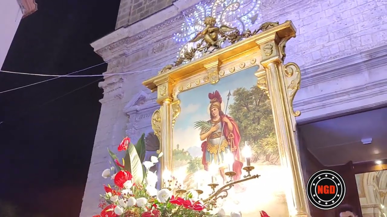 Marcia Tiziana Banda di Montemarciano 9/11/24 Adelfia Uscita Processione del quadro