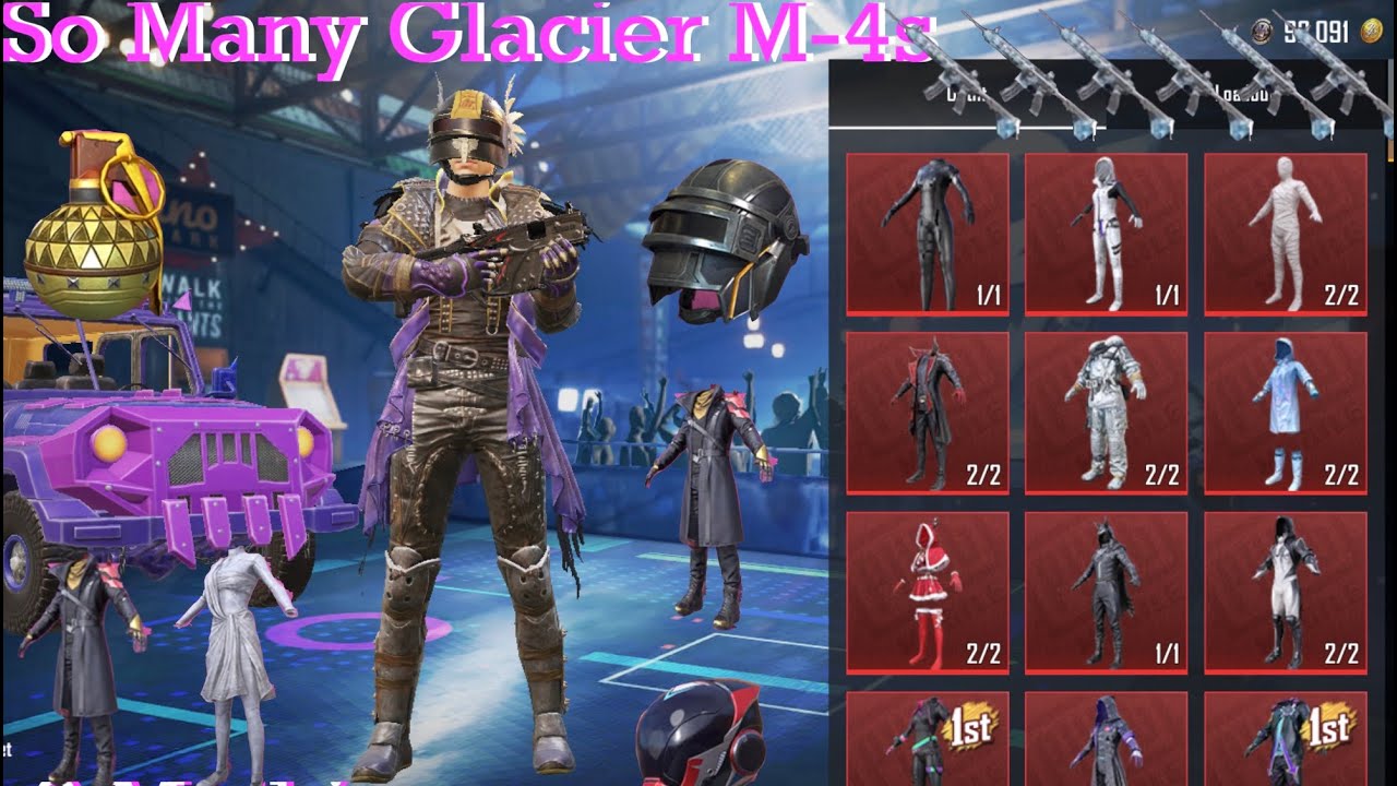 CLASSIC CRATE OPENING WITH 3 MYTHICS | GOLDEN MELODY GRENADE  | HEART OF STONE | GLACIER M4S | CRAkR