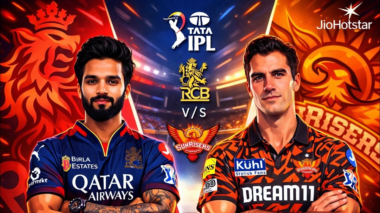 SRH vs RCB IPL 2026 🔥 Sunrisers Hyderabad vs Royal Challengers Bengaluru | Epic IPL Clash