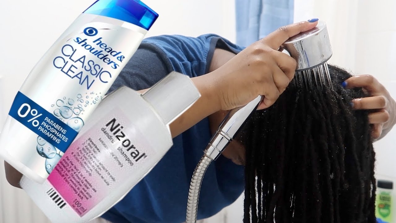 LOC WASH DAY ROUTINE | SEBORRHEIC DERMATITIS