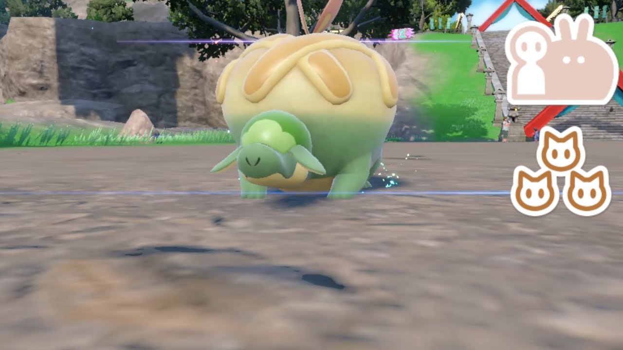 Shiny Applin + Shiny Appletun 