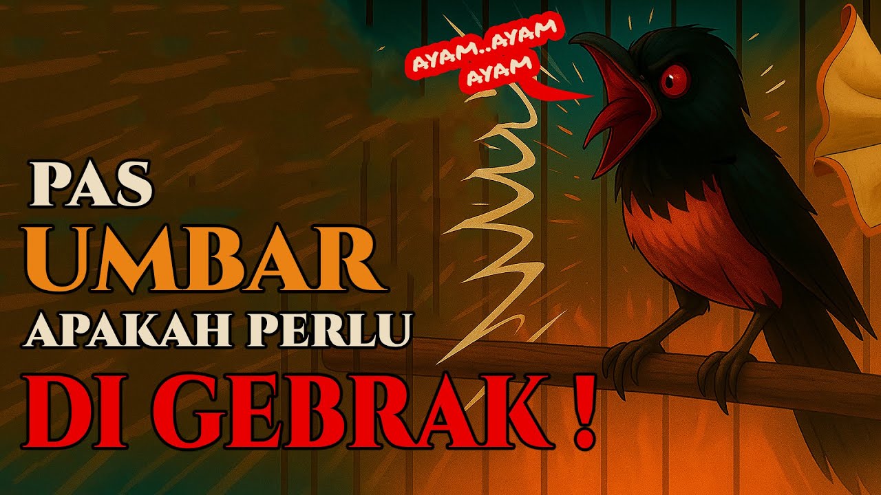 Umbaran Gebrak: Positif atau Negatif? Saat Burung Dilatih Melawan Dirinya Sendiri…