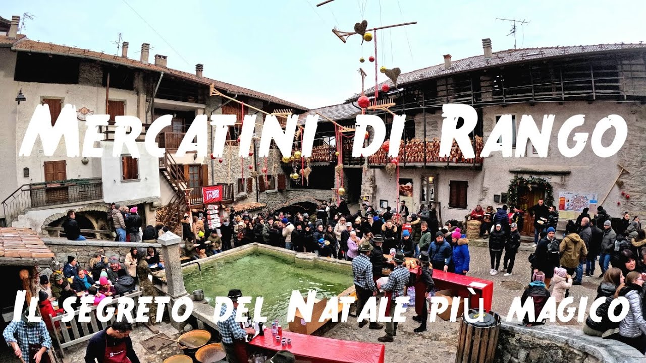 Mercatini di Rango, il segreto del Natale più magico