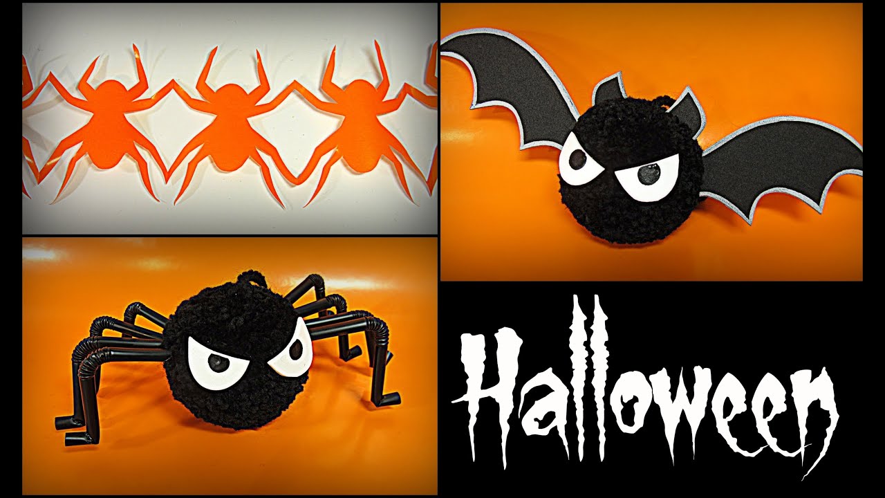 DIY: Decoración para Halloween. Halloween decorations.