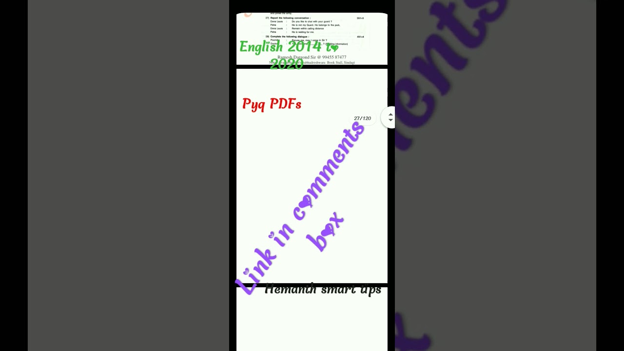 english pyq pdf/2014to 2021/ karnataka puc#2nd #karnatakapuc# 2nd puc
