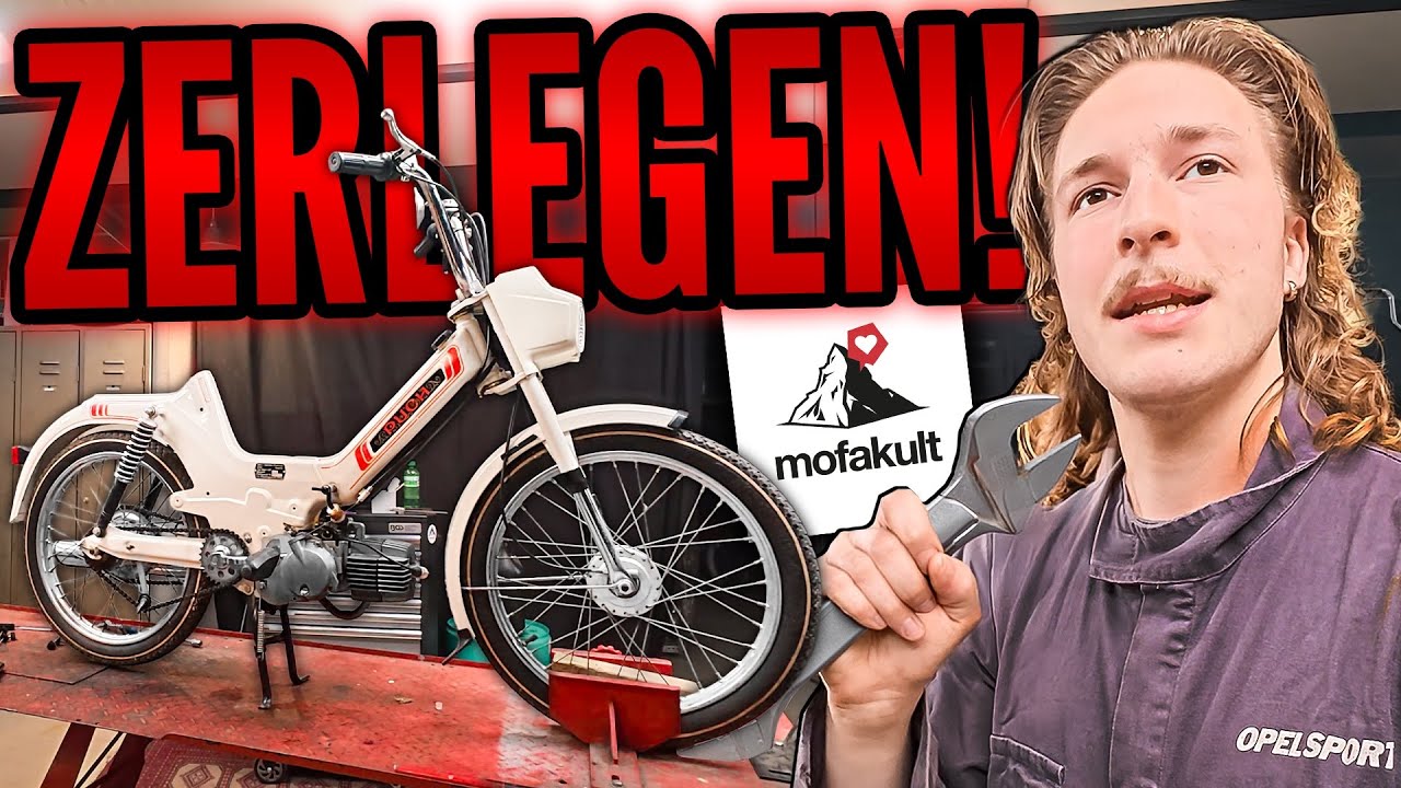 PUCH MAXI S im MUSEUMSZUSTAND umbauen?! | Wir ZERLEGEN mein MOFA!