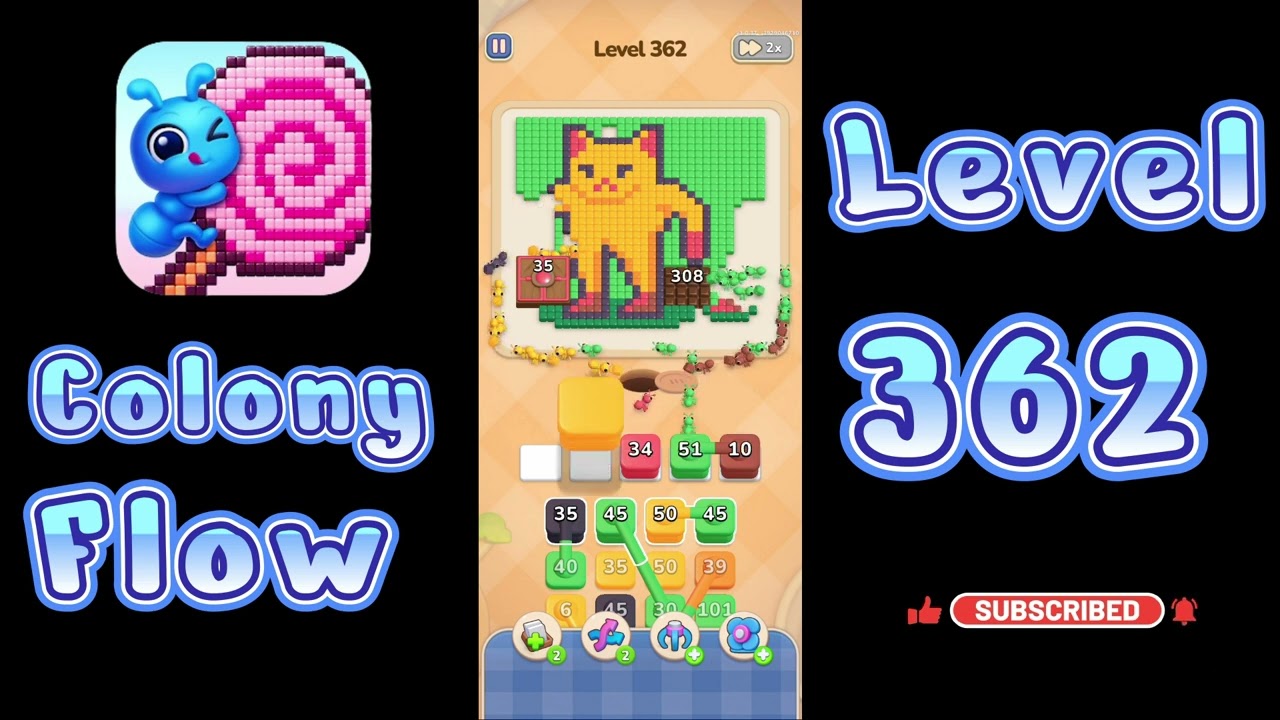 Colony Flow Level 362 Walkthrough | All Gameplay Solution | Go Answer