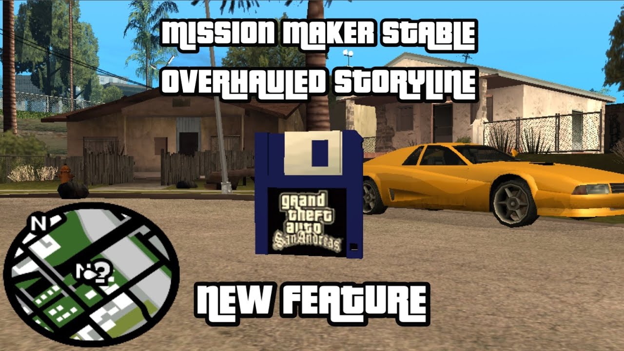 GTA:SA MM Stable — НОВАЯ ФУНКЦИЯ: Переработанные сюжетные линии (+ Учебник по сюжетной линии)