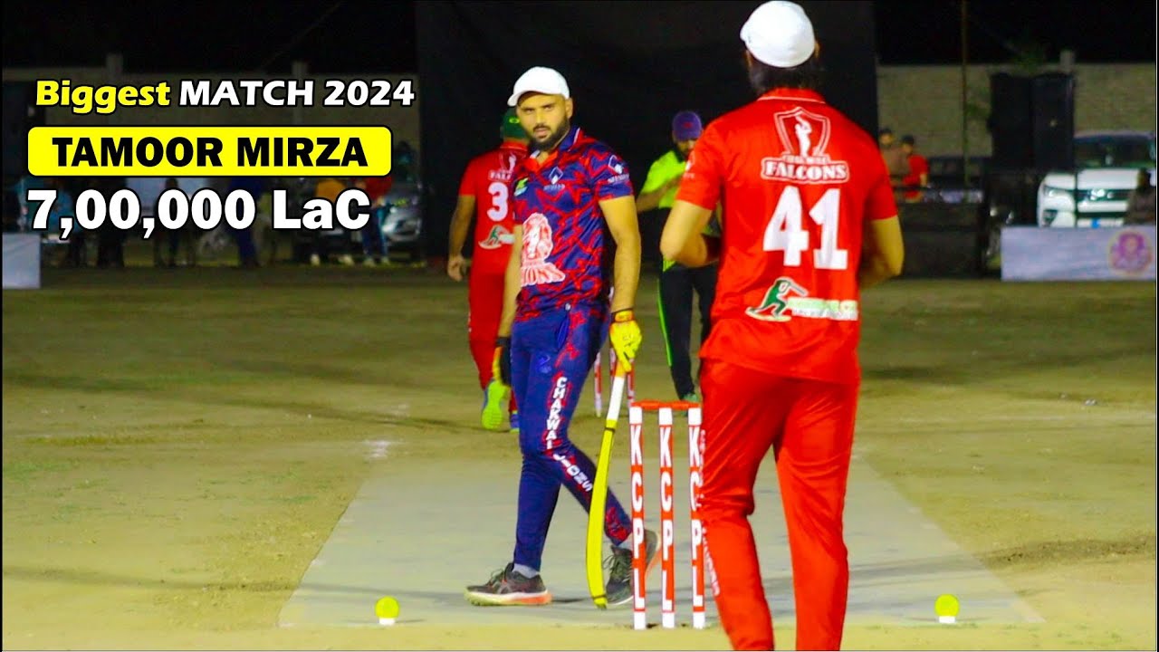 TAMOOR MIRZA VS FAHAD MIAN CHANNU | UMAR BAJWA VS TAHIRI PINDI | 90 RUNS NEED IN 30 BALLS