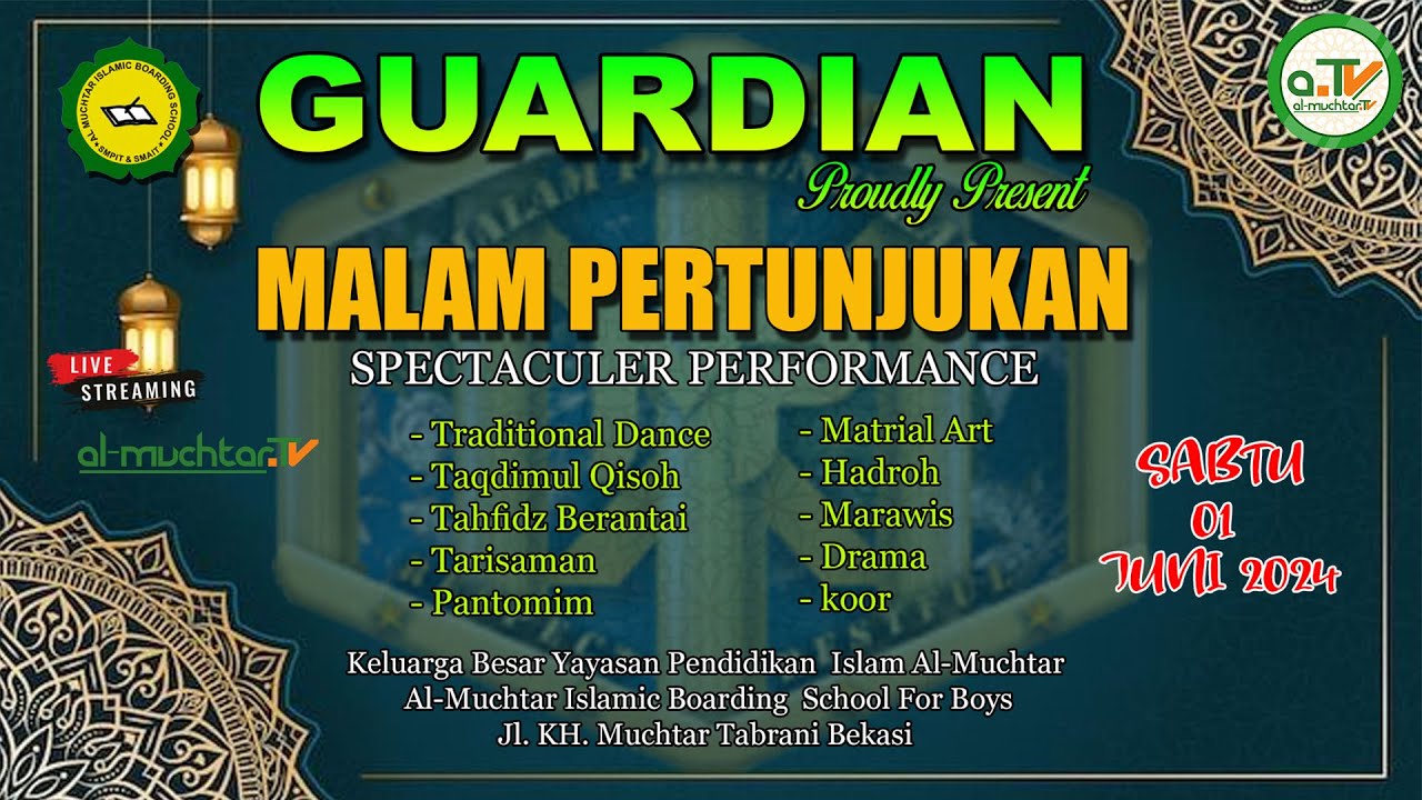 LIVE - MALAM PERTUNJUKAN 36X | RESPECT & RESTFUL GENERATION