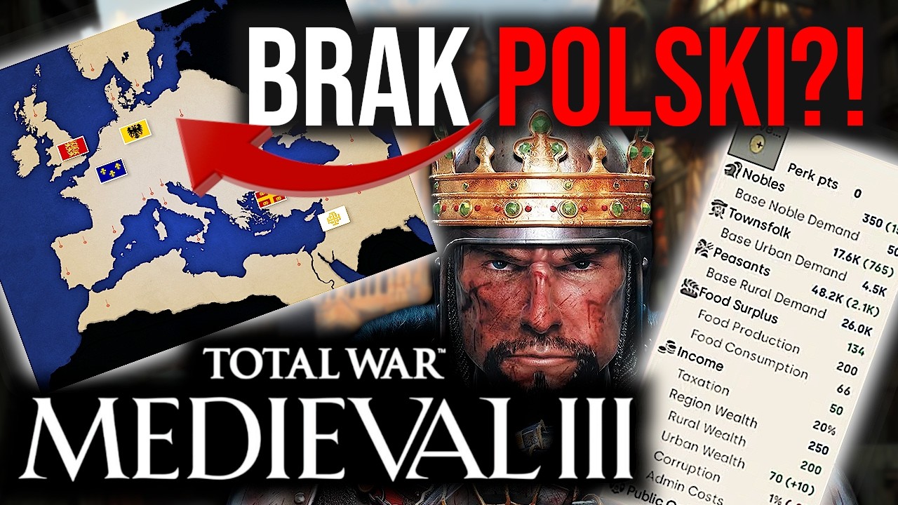 PIERWSZA AFERA MEDIEVAL 3 TOTAL WAR!