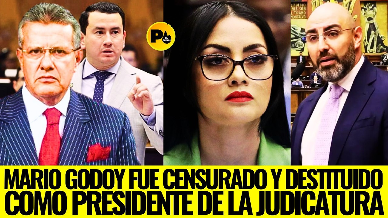 Dr. Augusto Tandazo (Mario Godoy fue censurado y destituido como presidente de la Judicatura)