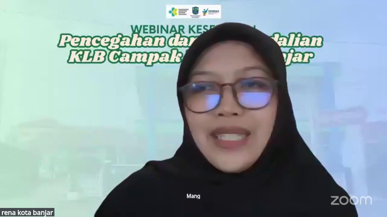 Webinar Cegah Campak di Sekitar Kita