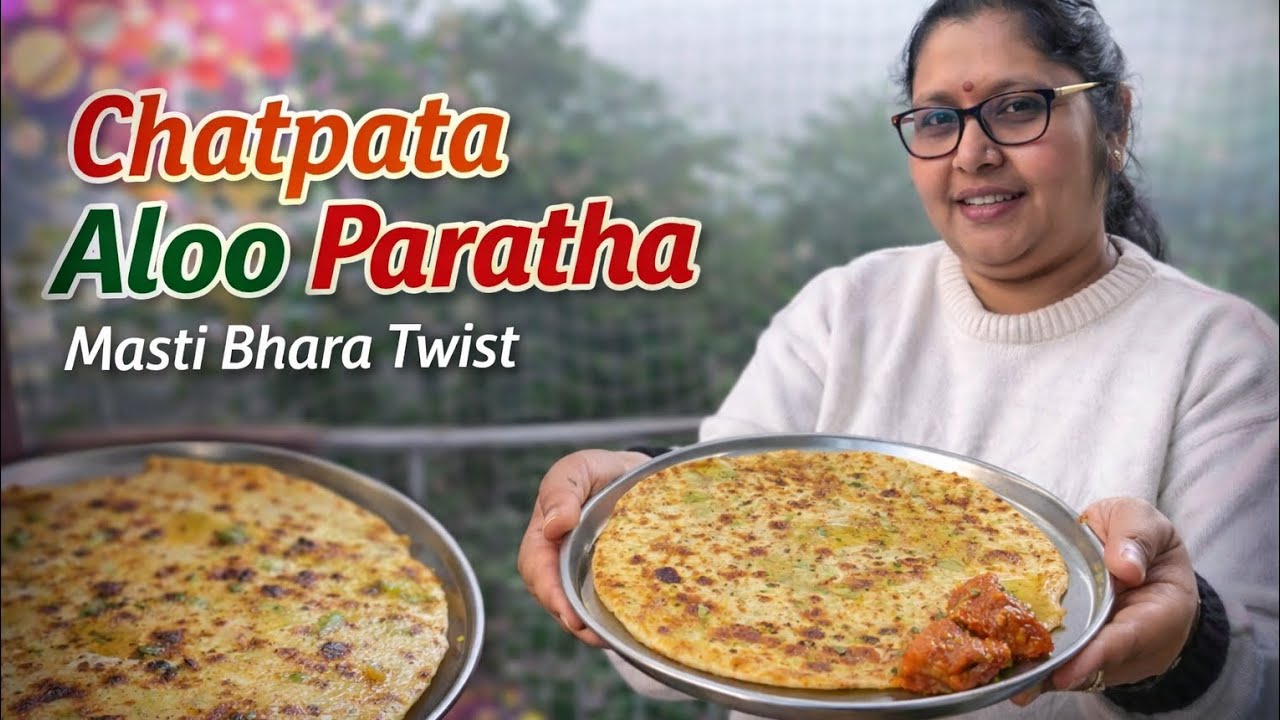 Chatpata Aloo Paratha: Masti Bhara Twist