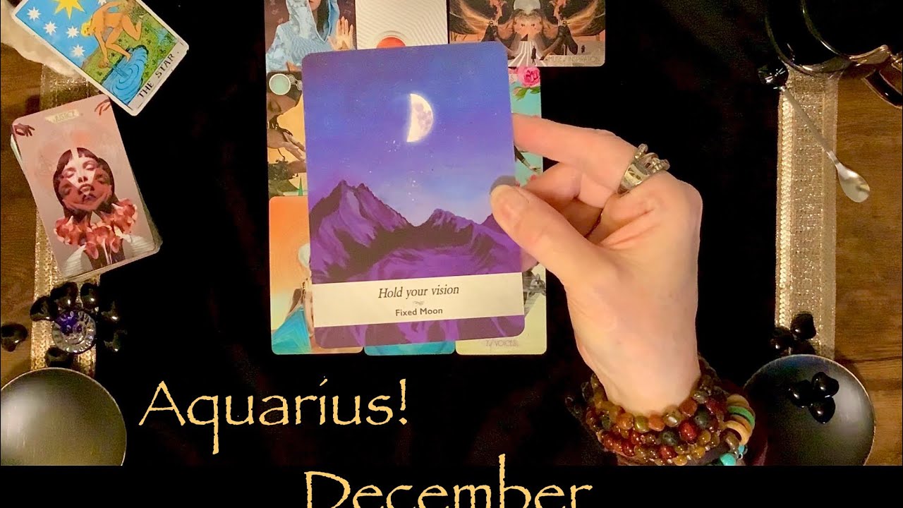 Aquarius, This is Incredibl!🔮December Tarot Card Reading 