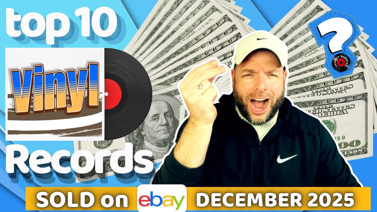 Топ-10 самых дорогих виниловых пластинок, проданных на eBay | Декабрь 2025 года