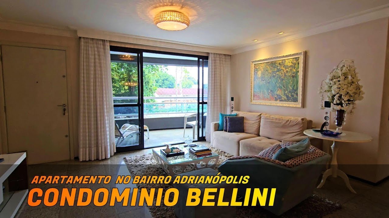 Condomínio Bellini, Apartamento 4 quartos sendo 3 suítes com closet e suíte master com hidromassagem