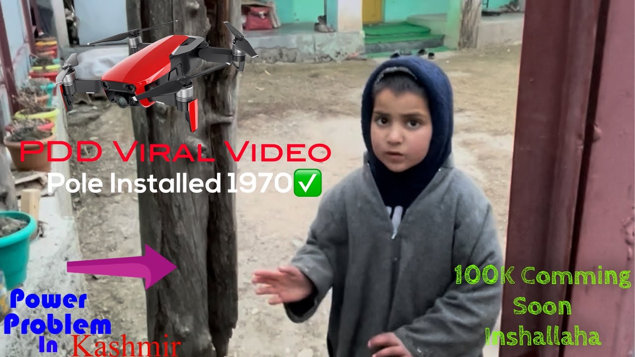 PDD Viral Video | Power Problem In Kashmir | Zulkernain pole viral | #srinagar #kashmir