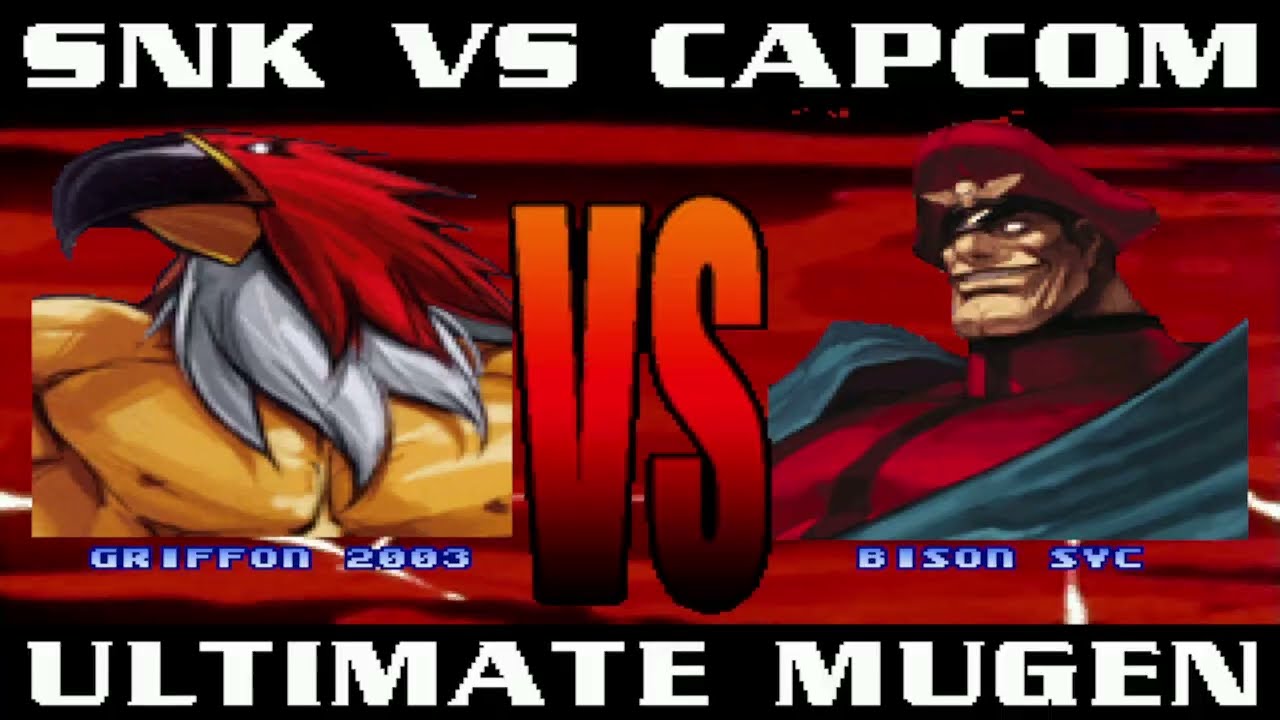 SNK VS. CAPCOM: ULTIMATE MUGEN- GRIFFON 2003 VS. BISON SVC 2-20-26 #gaming #mugen