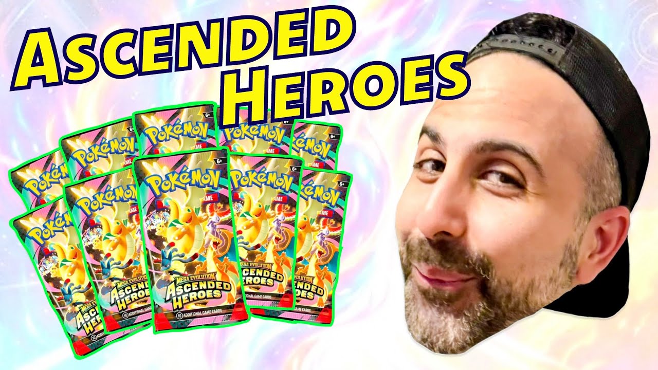Открытие Pokemon Ascended Heroes + бонусные коллекционные коробки!