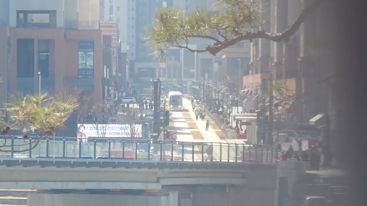 [4K 60fps 10x광학줌 16배속] 20260219 112642 위례선 첫 시운전 위례호수공원~위례별역 왕복