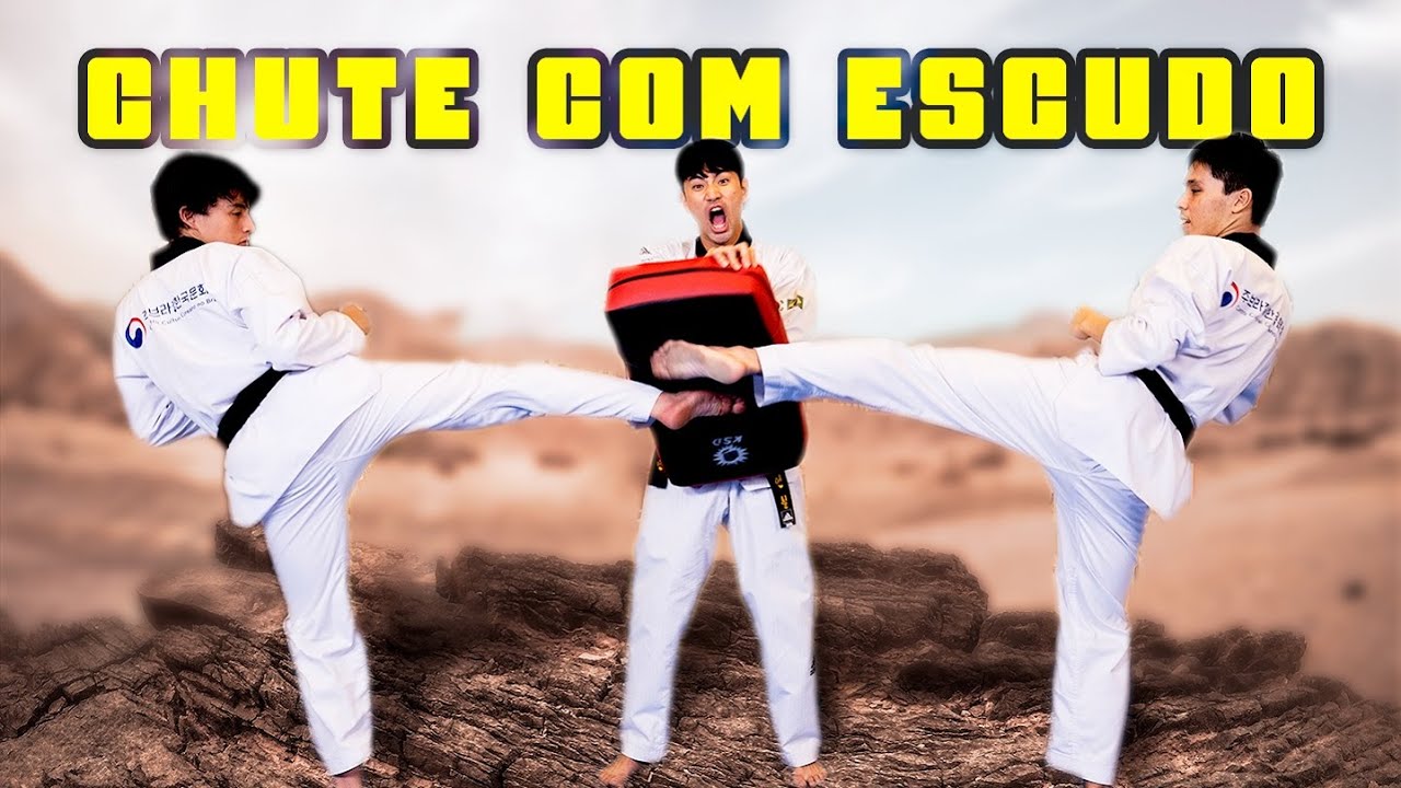 Aula de Taekwondo 16 - CHUTE COM ESCUDO