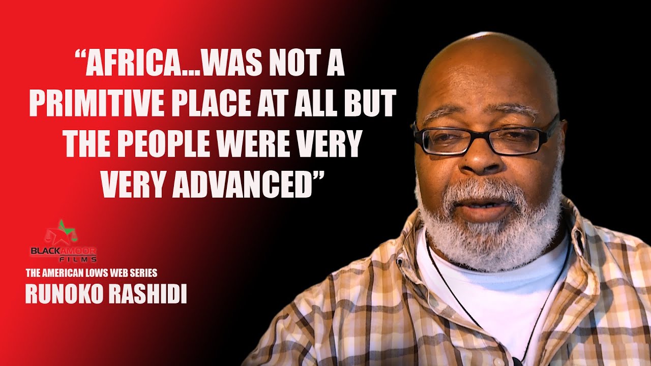 RUNOKO RASHIDI talks about African ingenuity and the pyramid building phases of Kemet